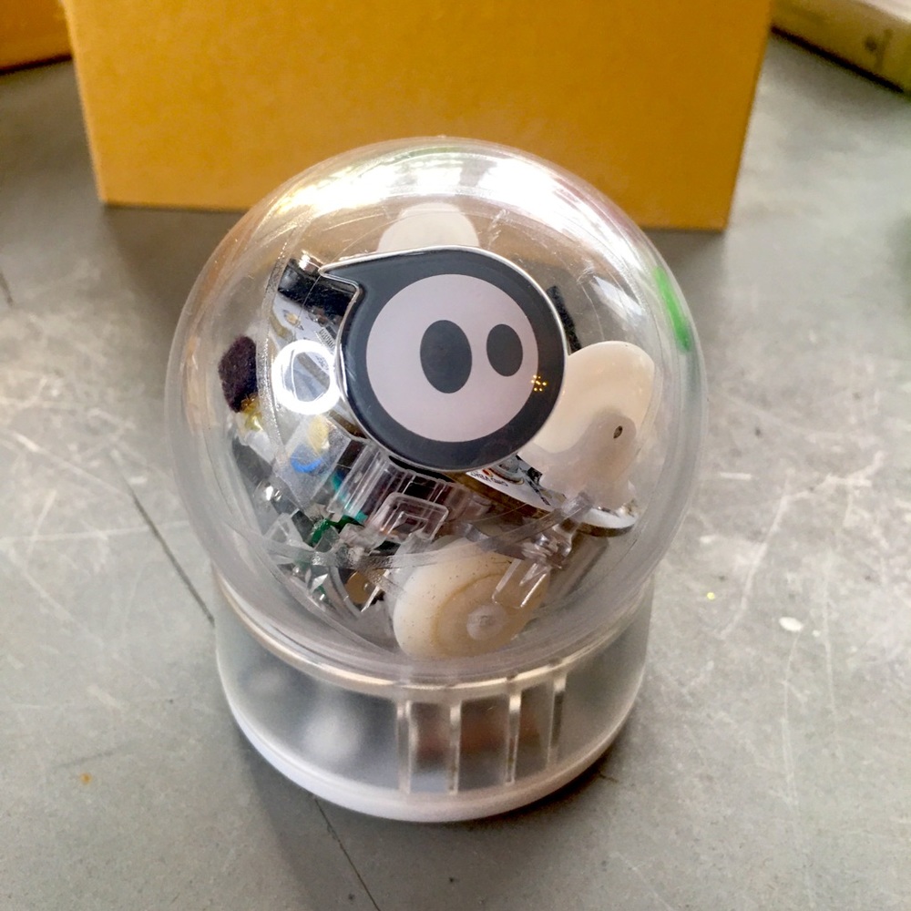 Sphero app enabled programmable robot ball STEM